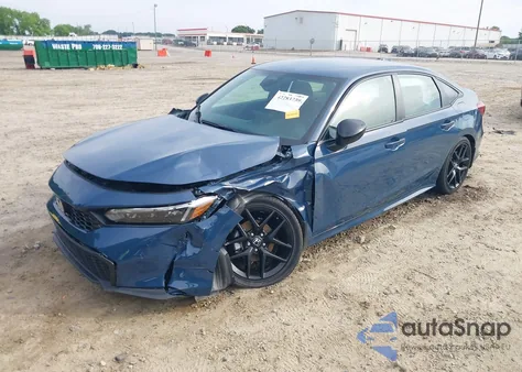 2025 Honda Civic Sport из США, поврежденный, VIN 2HGFE2F53SH525497